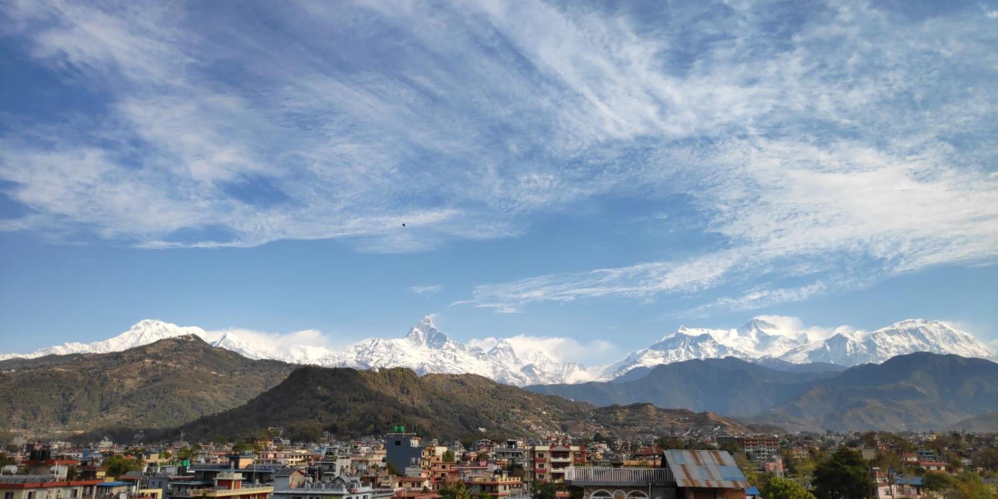 Hotel Mountain View - Lakeside Pokhara Eksteriør billede