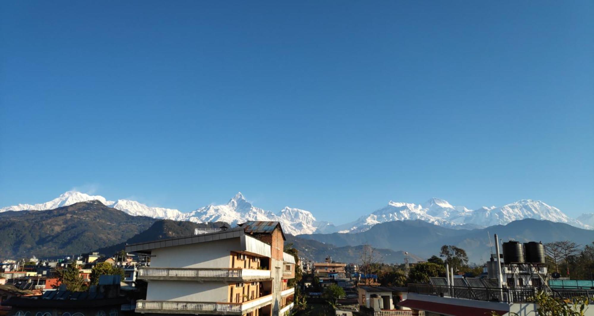 Hotel Mountain View - Lakeside Pokhara Eksteriør billede